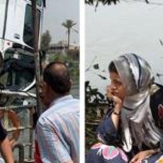 Minibus cade nel Nilo: almeno 10 morti