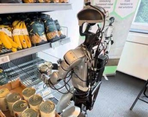 I robot lavorano al supermercato in Danimarca, gli umanoidi tra scaffali e casse I robot lavorano al supermercato in Danimarca, gli umanoidi tra scaffali e casse
