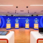 Lotto, inaugurazione della nuova sala estrazionale di Milano