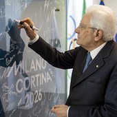 Mattarella visita azzurri al villaggio olimpico “Esserci già un successo”