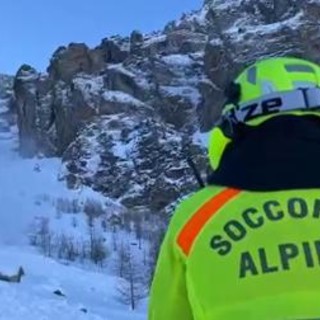 Valanga sulla Marmolada, soccorso sciatore
