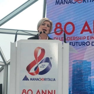 Calderone a Manageritalia: &quot;80 anni per benessere comune&quot;