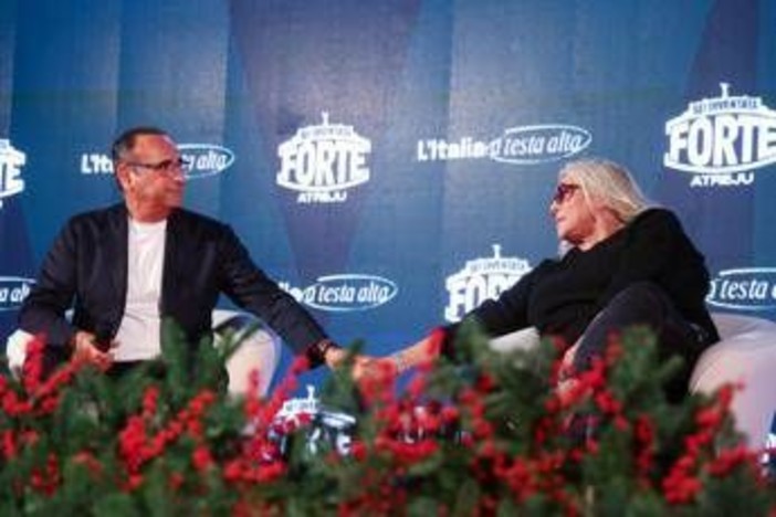 Da Venier a Conti, la tv ad Atreju: "Orgogliosi di essere nazional popolari" Da Venier a Conti, la tv ad Atreju: "Orgogliosi di essere nazional popolari"