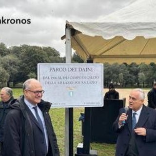 Lotito: "Siamo alle battute finali su documenti per Flaminio". Gualtieri: "Auspico che la Lazio abbia la sua casa"