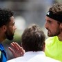 Tsitsipas lo colpisce, Fils si infuria: tensione agli Internazionali d'Italia - Video