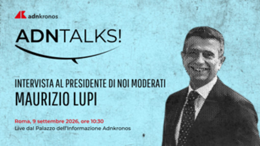 Noi Moderati, Maurizio Lupi ospite dell'Adnkronos domani alle 11