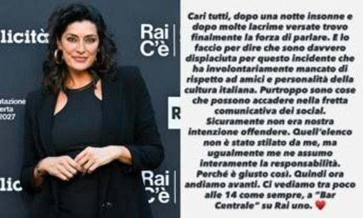 Elisa Isoardi rompe il silenzio: "Dispiaciuta per toto-morti, non è mio ma me ne assumo responsabilità"