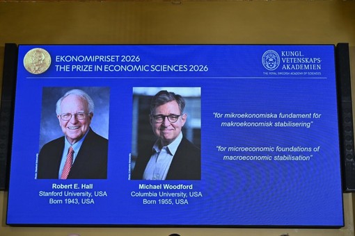 Premio Nobel per l’economia assegnato agli americani Hall e Woodford