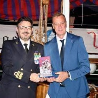 A bordo dell'Amerigo Vespucci consegnati i premi 'Blue Forum Awards 2025'