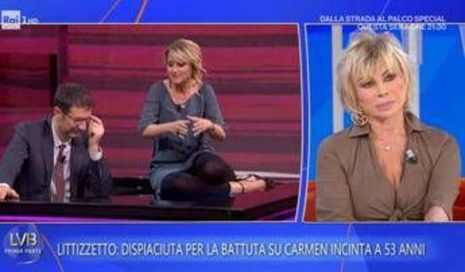 Carmen Russo, le scuse di Luciana Littizzetto per le battute sulla gravidanza: "Meglio tardi che mai"