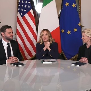 Meloni incontra Vance e Von der Leyen “Nuovo inizio per dialogo Ue-Usa”