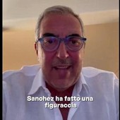 Gasparri: "Crisi migratoria e Sanchez se ne va in vacanza, gli suggeriamo noi la playlist"