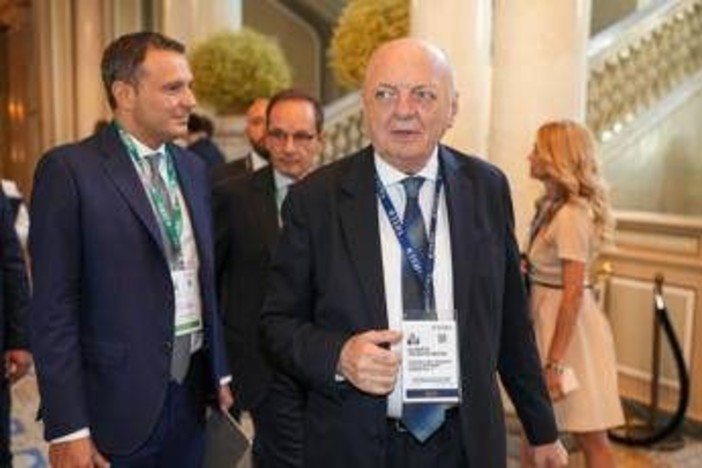 Cernobbio, Pichetto: &quot;Tranquilli su stoccaggi del gas, sono quasi al 90%&quot;
