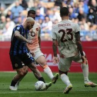 Inter-Roma 0-1, festa giallorossa a San Siro. Terzo ko consecutivo per i nerazzurri