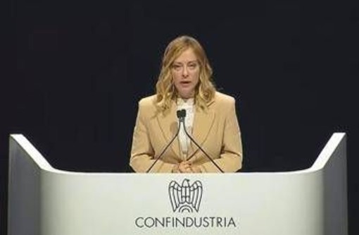 Meloni agli industriali: &quot;Governo c'è e non indietreggia, si vince e si perde tutti insieme&quot; - Video