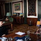 Ucraina, Sean Penn vede Zelensky a Kiev dopo aver dato buca agli Oscar Ucraina, Sean Penn vede Zelensky a Kiev dopo aver dato buca agli Oscar