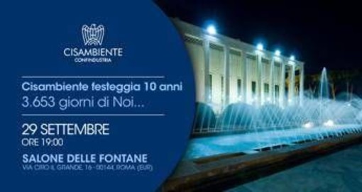 A Roma festeggiati i 10 anni di Cisambiente A Roma festeggiati i 10 anni di Cisambiente
