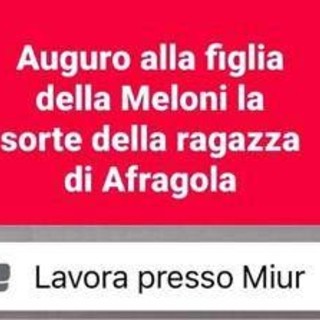 Minacce social a figlia Meloni, identificato autore: è un professore campano