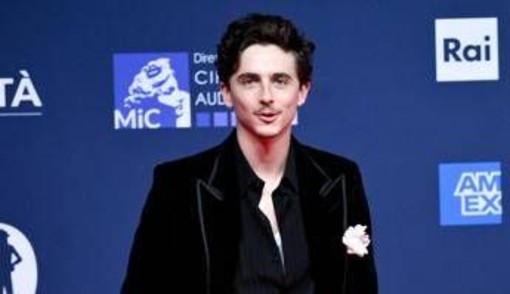 Timothée Chalamet ai David 2025: &quot;Con l'Italia connessione profonda&quot;