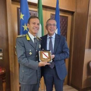Campania, Manfredi incontra gen. Manna comandante regionale Guardia di Finanza