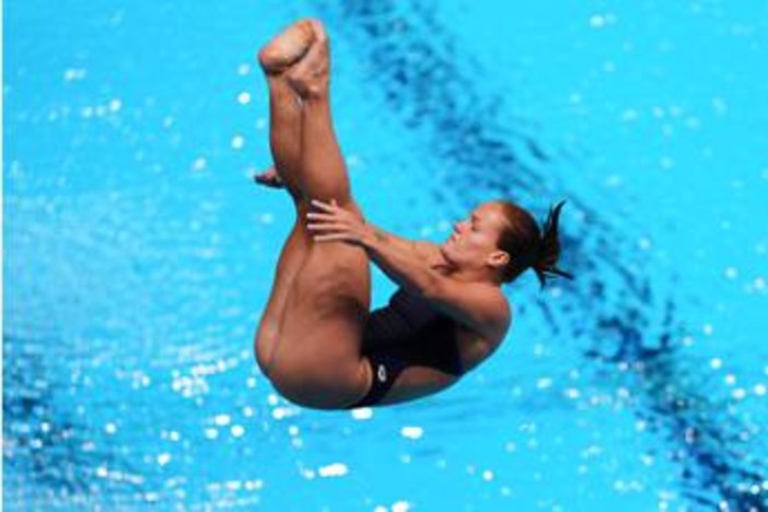 Pellacani regina dei tuffi, 2 ori in 2 ore agli Europei di Parigi Pellacani regina dei tuffi, 2 ori in 2 ore agli Europei di Parigi