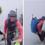 "Spostati, idiota": insulti e spinte sulle vetta a 3000 metri