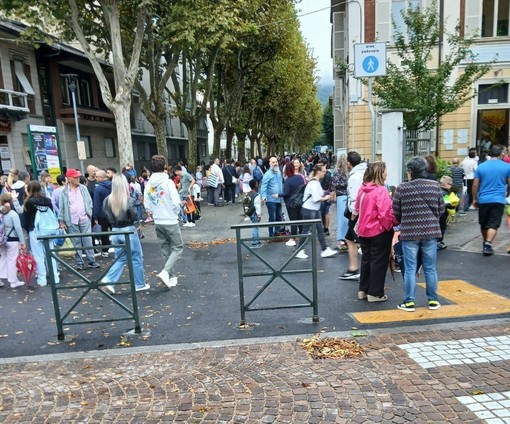 La zona scolastica di via Marconi